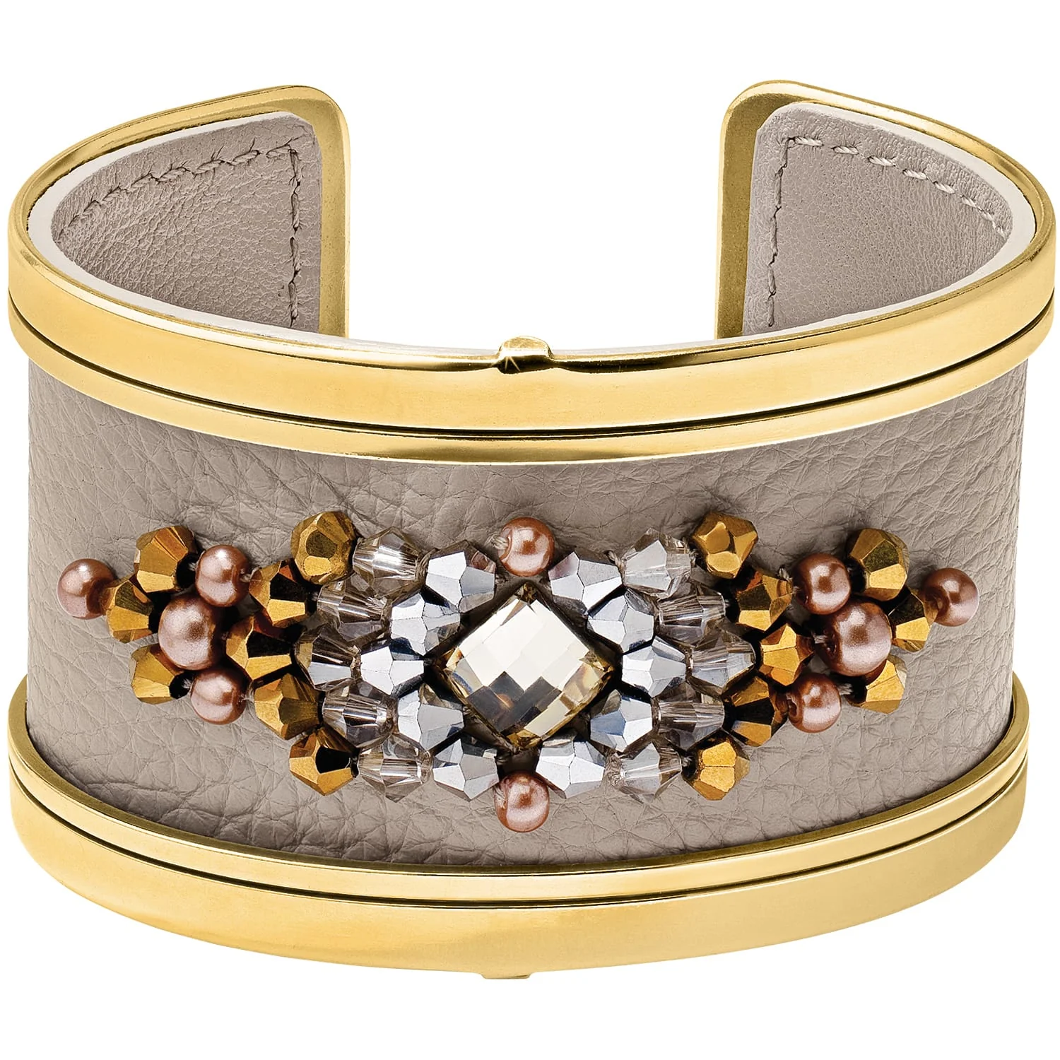 Christo New Delhi-Lodhi Wide Cuff Bracelet Set - Image 4
