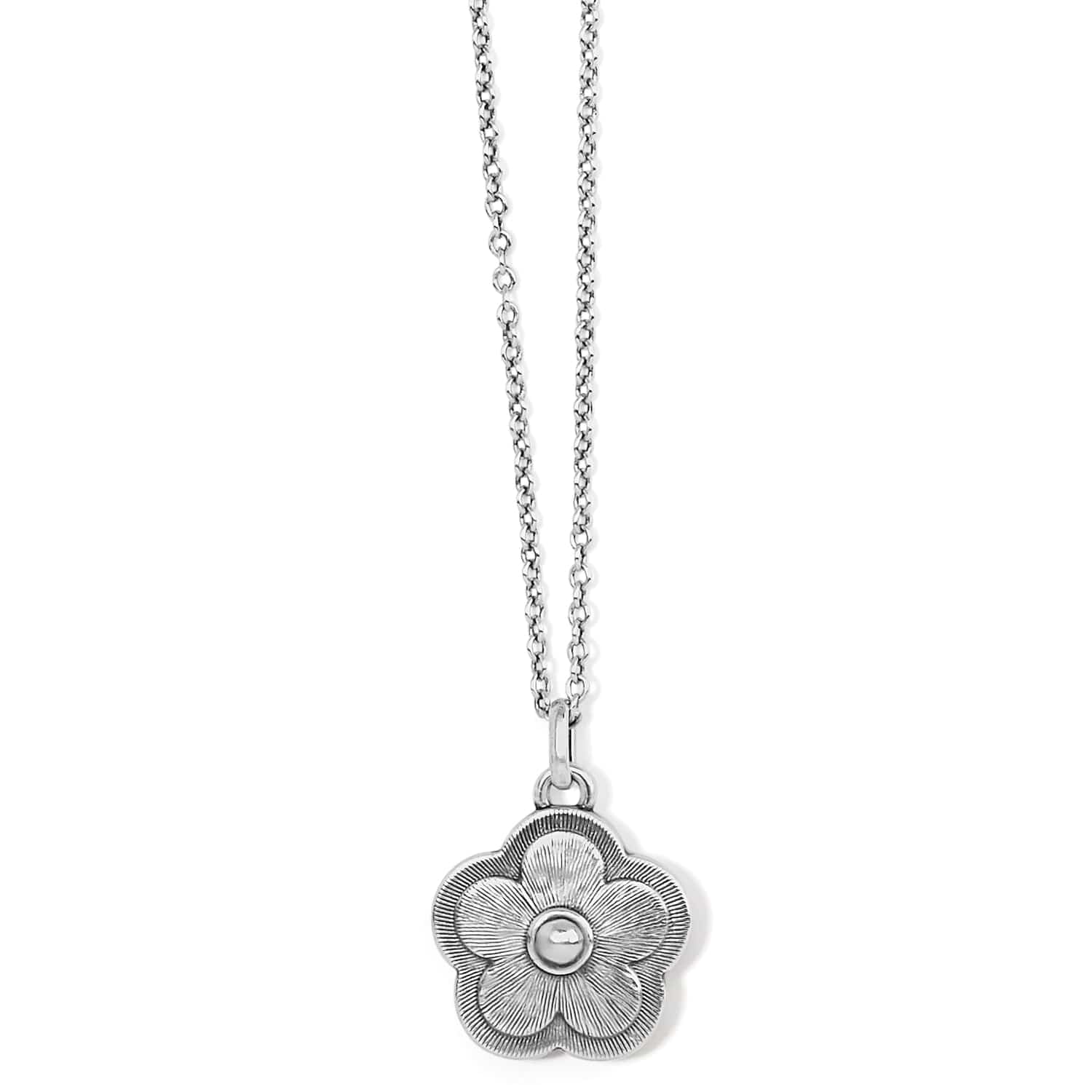 Dazzling Love White Flower Necklace - Image 2