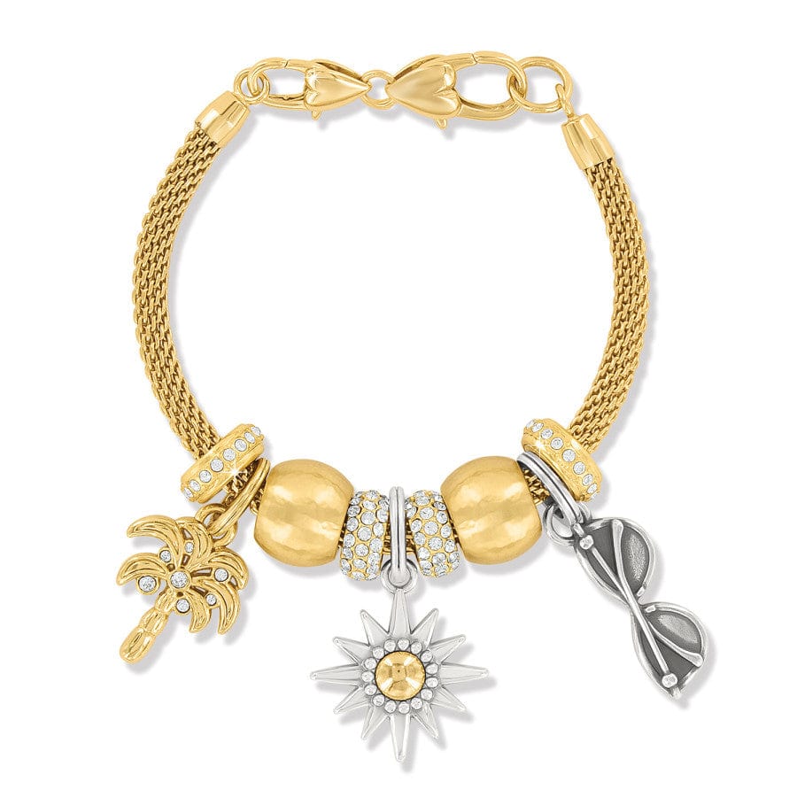 Golden Summer Sun Charm Bracelet - Image 2