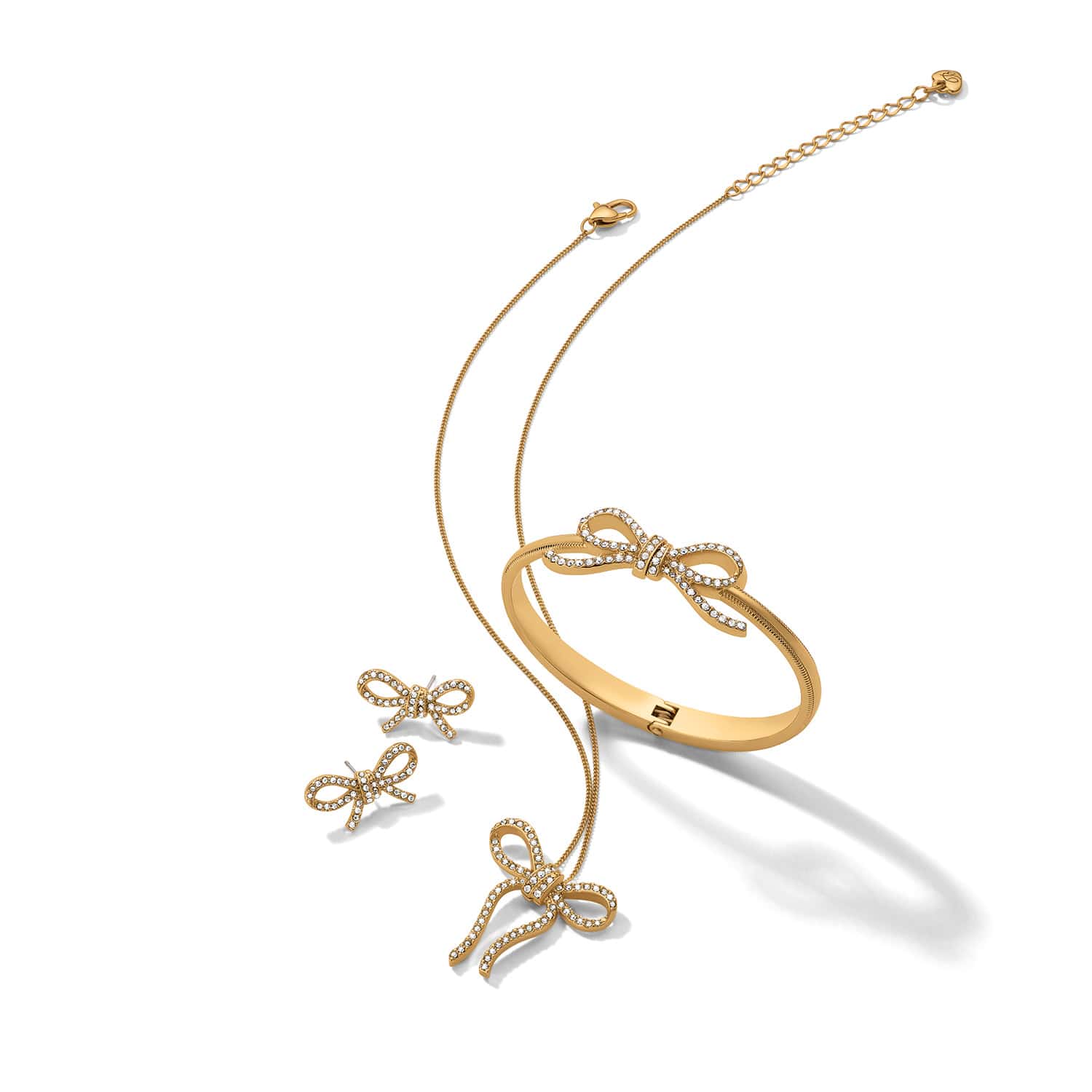 Illumina Bow Post Earrings - Image 2