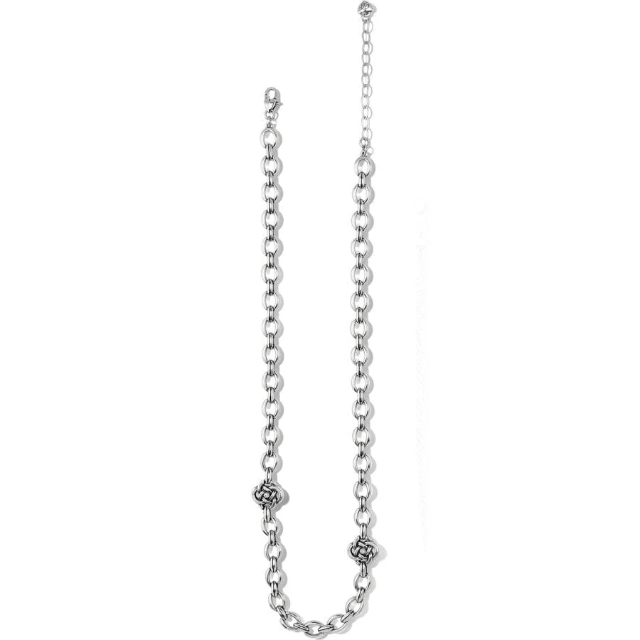 Interlok Knot Link Necklace - Image 2