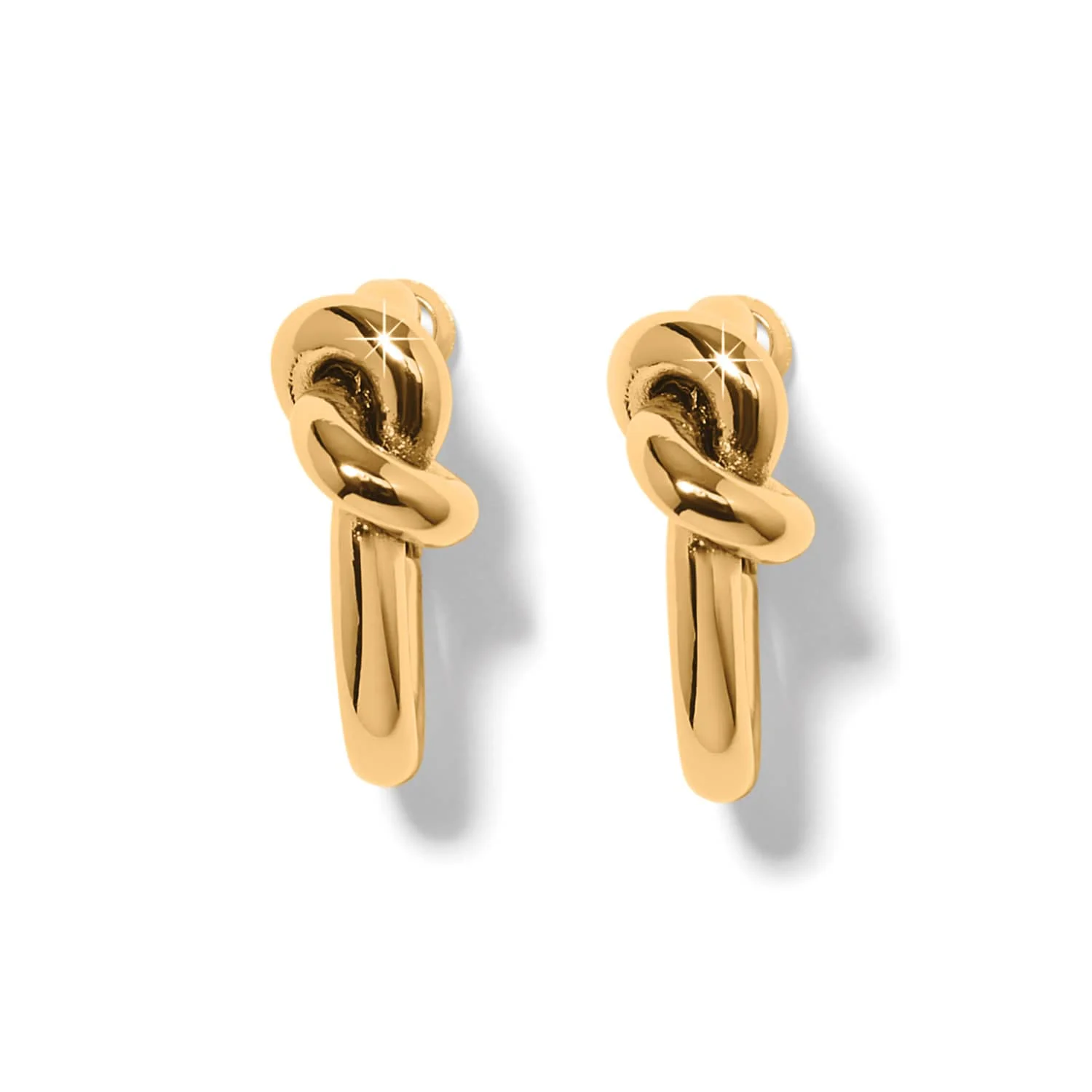 Interlok Single Knot Hoop Earrings - Image 7