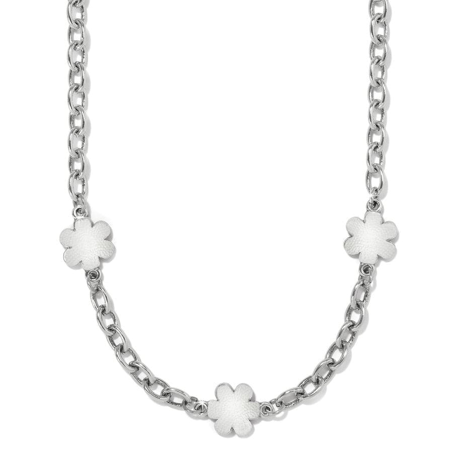 Metal Petal Short Necklace - Image 2
