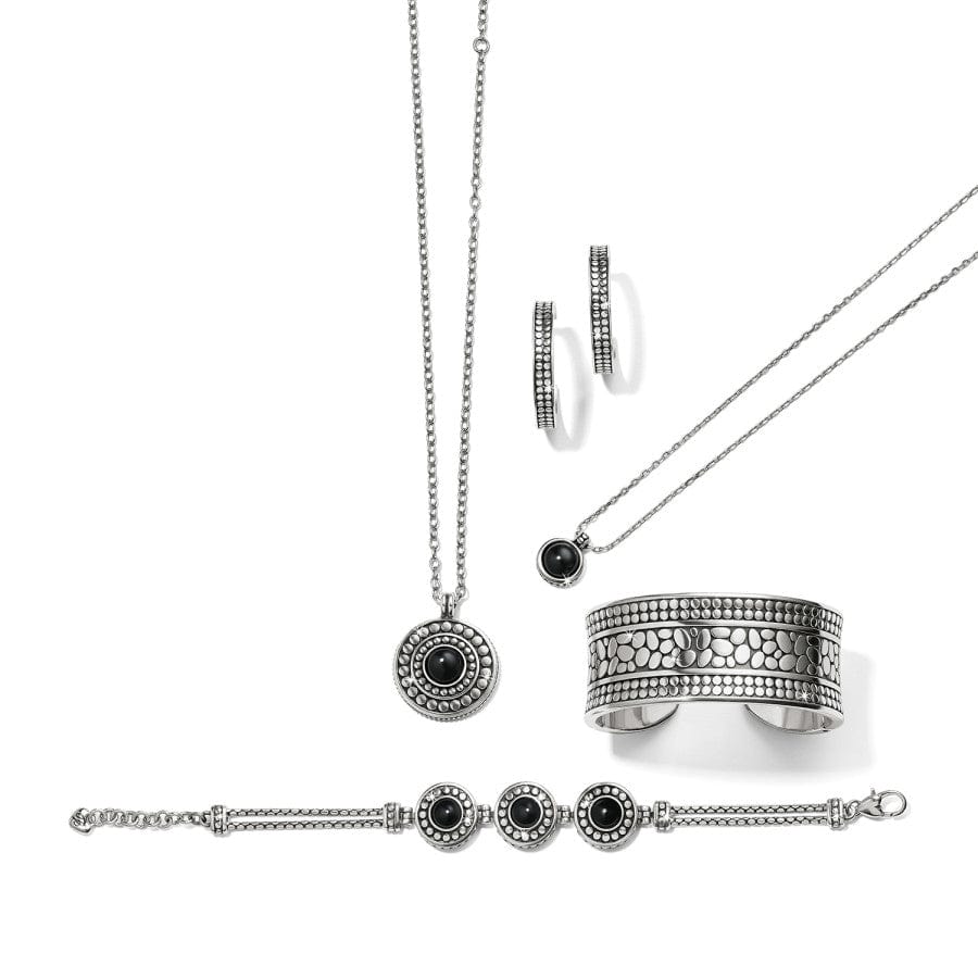 Pebble Dot Onyx Short Necklace - Image 2