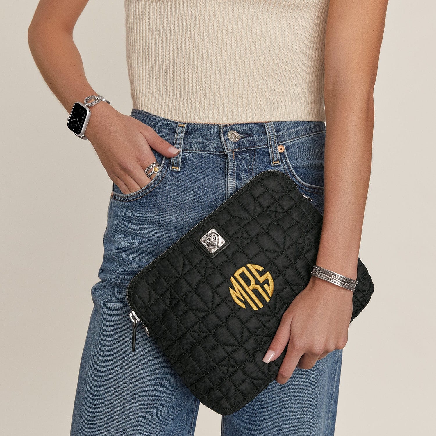 Personalized Alina Medium Cross Body- Embroidery Test - Image 7