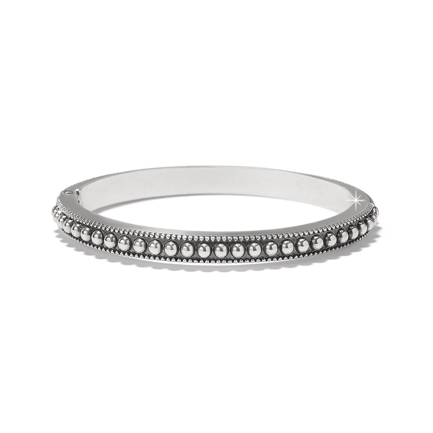 Pretty Tough Gem Hinged Bangle - Image 4