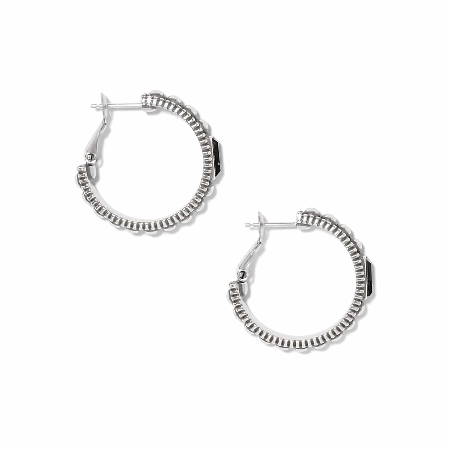 Pretty Tough Gem Hoop Earrings - Image 11